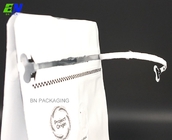 Matte Recyclable Mono PE / PE ถุงกาแฟก้นแบนบรรจุภัณฑ์วาล์ว Coffee Bag