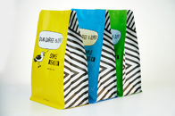 การออกแบบที่กำหนดเองถุงกาแฟหยดถุงบรรจุภัณฑ์ที่มีความยืดหยุ่นด้วย Nomarl Zipper